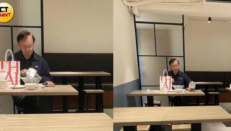 直擊野生「國寶級主播」獨自用餐！結帳找錢「豪氣當小費」私下面目曝光