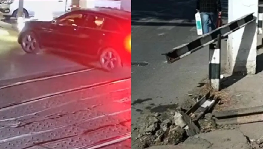 5旬男開車撞壞平交道護欄　竟因「剛割完雙眼皮」網笑翻
