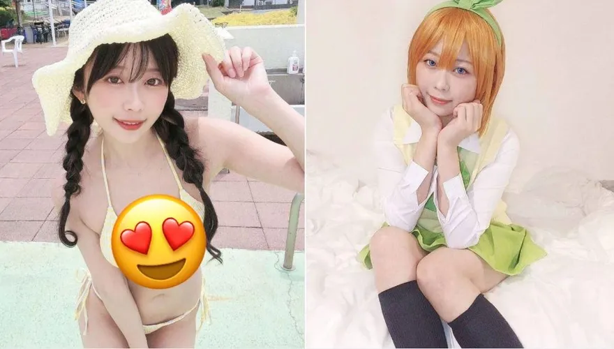 「G級coser」放送車頭燈！渾圓UU一片布難藏　邪惡視角全曝光