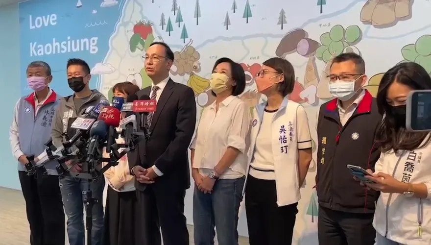 影/朱立倫被問2024是對的人嗎？柯志恩「這反應」笑翻網友