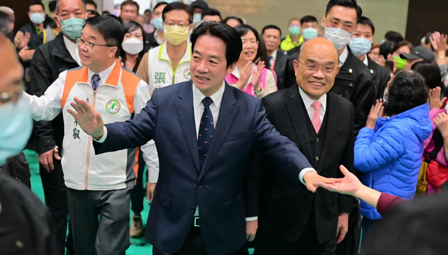 快訊/表態了！蘇貞昌挺賴清德當2024總統：台灣才不會變下一個香港