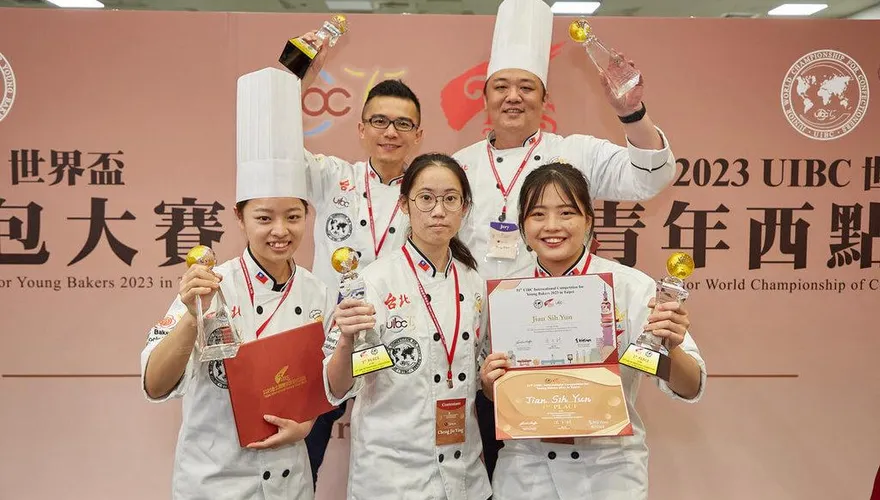 世界盃青年麵包西點大賽　台灣選手奪雙冠