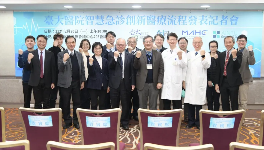 急診壅塞有解！台大開發AI模型讓急診流程智慧化　問診準確率達7成