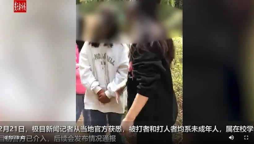 校園暴力不能忍！陸女學生被狠踹在地「連搧」數十個耳光