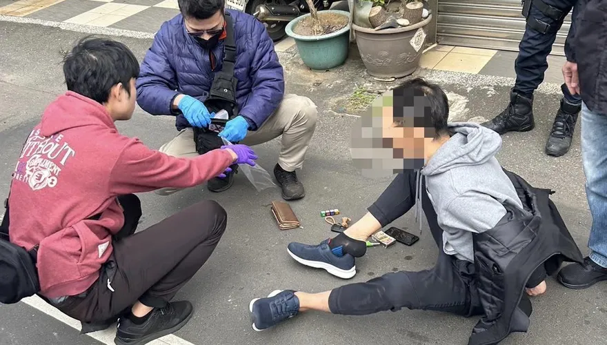 起出大量槍毒！彰化毒蟲衝撞警車逃亡百公里　桃園街頭落網