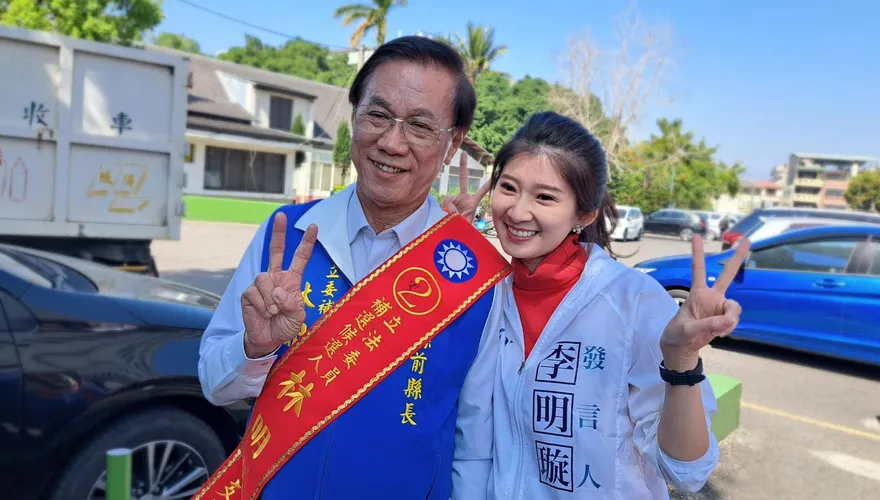 「最美發言人」到南投挺林明溱　嘆：民進黨多一席蔡培慧還得了