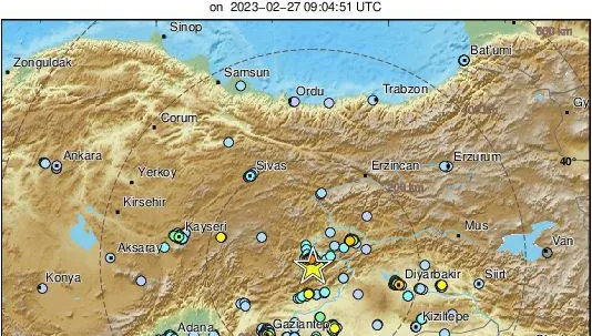 快訊/土耳其再傳規模5.2地震！震源深度僅5公里