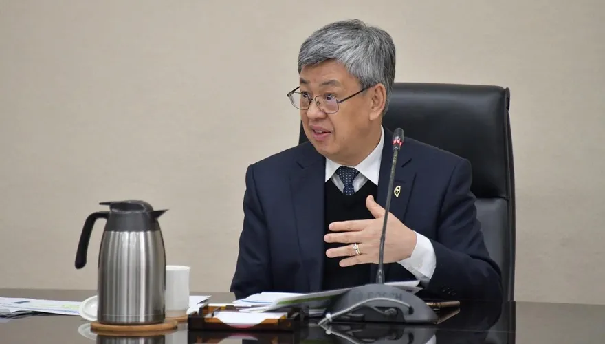 陳建仁分批宴請綠委　黨團總召透露：餐敘談「這件事」