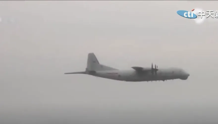 運-8反潛機深入我東南外海偵蒐　24架次解放軍機擾台