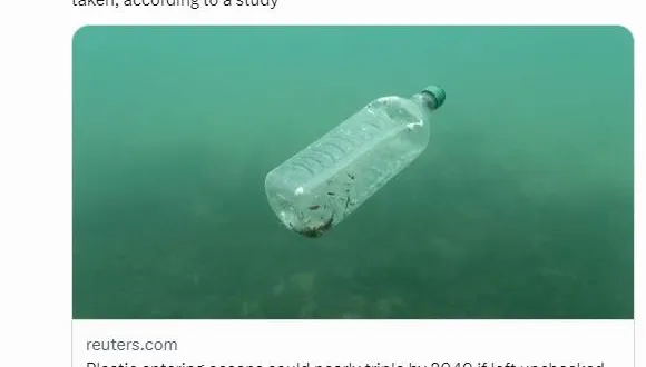 大海將成塑膠焚墳場！研究：全球海洋塑膠量2040年前恐增近3倍