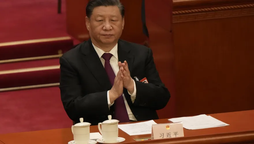 大陸兩會/習近平連任國家主席、中央軍委主席  　全票當選！開啟第三任期