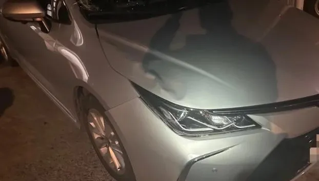 擋風玻璃跟引擎蓋都撞壞！移工站路邊跟同鄉聊天慘遭撞飛慘死　酒駕男加速肇逃仍被逮回