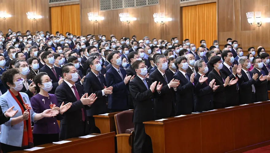大陸兩會/全國政協閉幕　王滬寧：發揚鬥爭精神敢於發聲