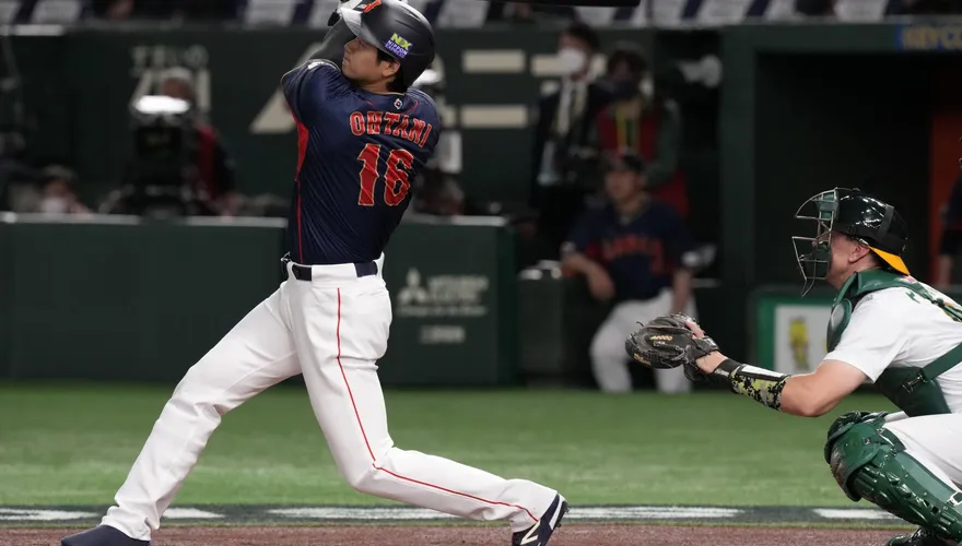 WBC棒球經典賽/首轟出爐三分砲！大谷翔平對戰澳洲又開炸