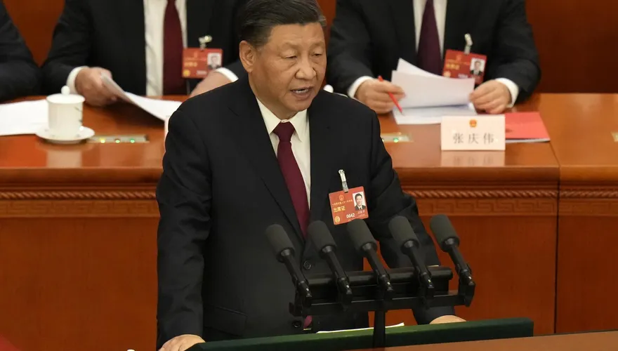 大陸兩會/人大閉幕習近平談涉台　稱堅決反外部干涉與「台獨」分裂獲「掌聲13秒」