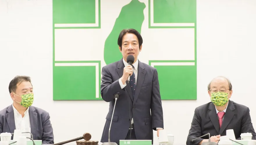 15日登記黨內總統初選！賴清德將發表簡短談話
