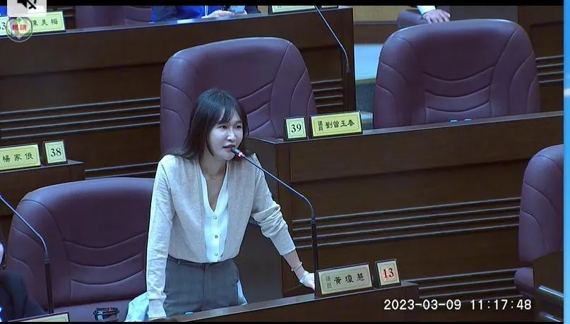 覺得我穿得漂亮的舉手？桃「鄉民女神」議員質詢網傻眼：見光死