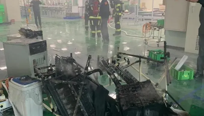 「車王電子」台中港分公司驚傳火警！1員工燙傷送醫