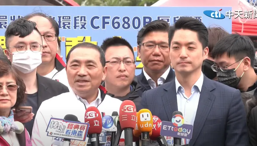 影/加入「提名委員會」？侯友宜：相信朱立倫、共同面對