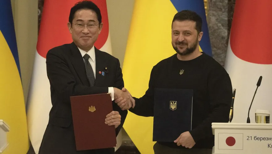 日本烏克蘭聯合聲明：「台海穩定」對全球安全至關重要
