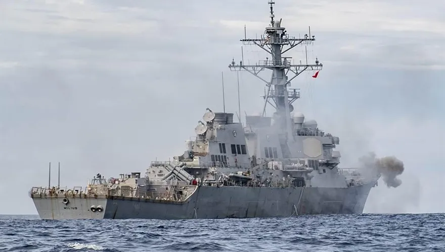 美艦「米利厄斯號」23日闖西沙領海　陸方：已依法跟監並驅離