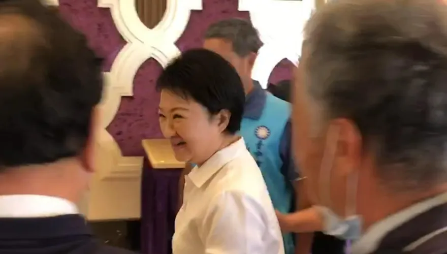 影/被多位里長勸進參選2024總統  盧秀燕：我已當選市長  謝謝大家