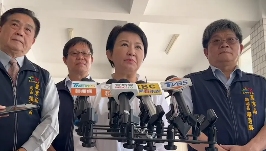 影/若被徵召選總統？ 盧秀燕「今天講清楚」：我率先退讓　讓更有能力的人來承擔