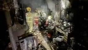 雲林貨櫃屋惡火釀1死1傷！7旬翁燒傷加嗆傷　女子「倒臥大門旁殞命」