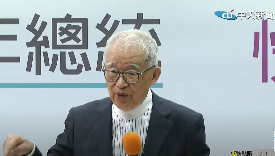 影/王建煊「愛台灣」主張兩岸和平統一　憂台灣像烏克蘭「什麼都沒有了」
