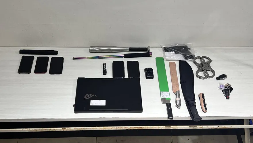 影/衝KTV押人山上痛毆！警再逮明仁會4成員涉暴力討債　被害人半裸倒地渾身傷