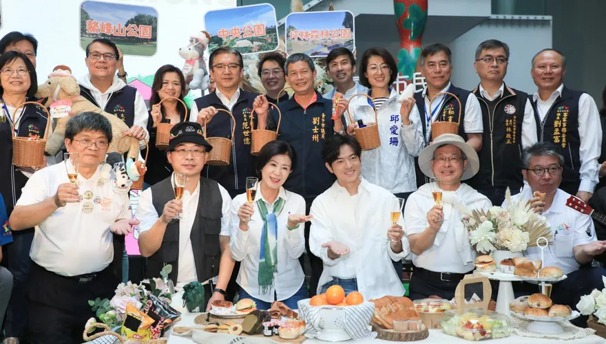 影/台中市民野餐日來了　藝人宥勝擔任代言人