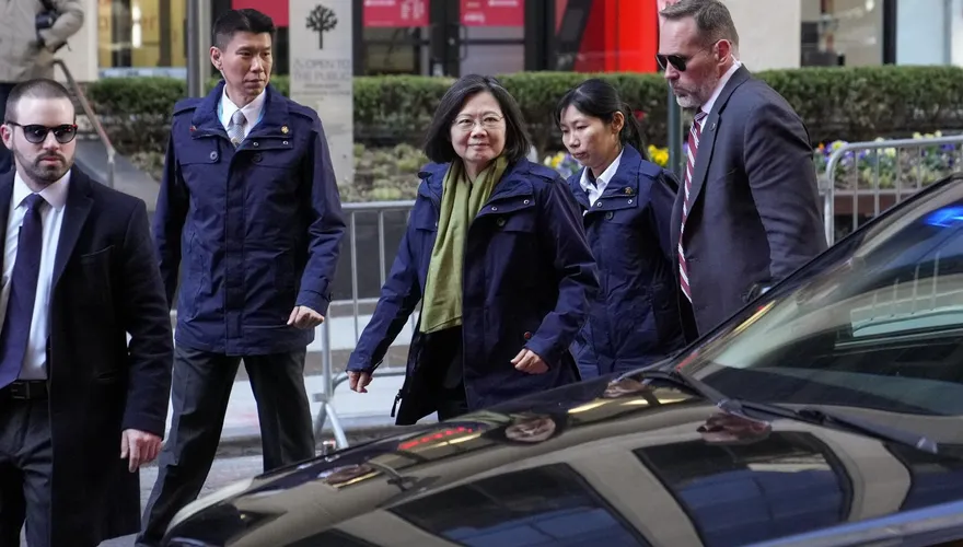 「過境外交」重頭戲蔡麥會將登場　《BBC》警告：美中台身陷危險三角戀