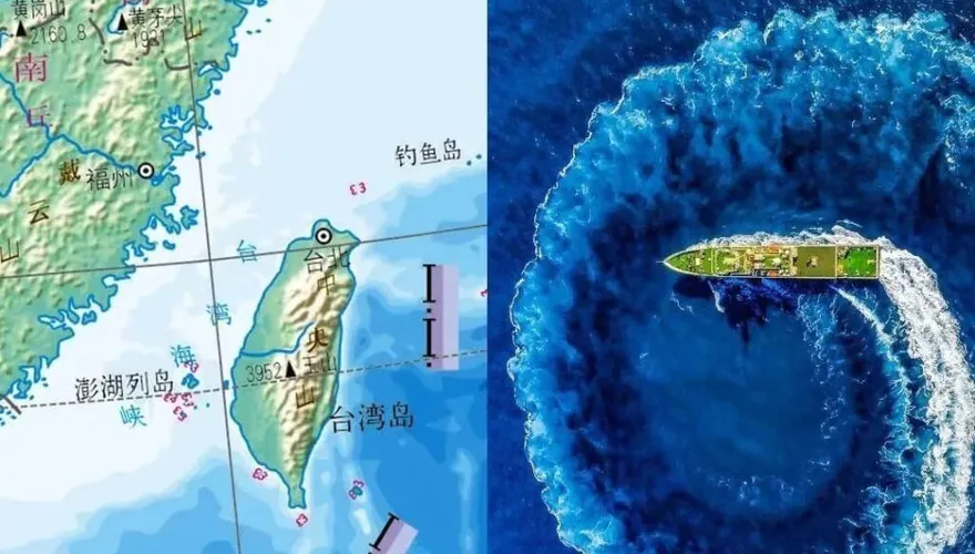 大陸海巡06號台海巡航　3天檢查兩岸直航貨船
