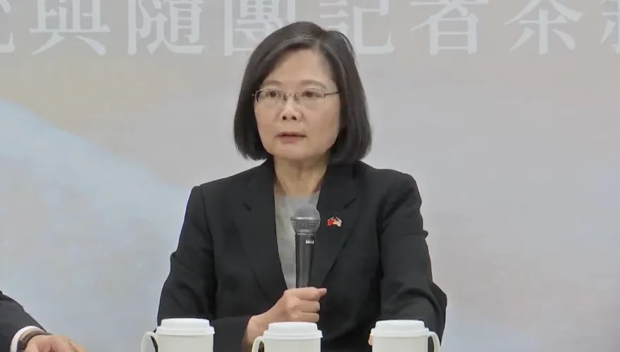 批馬英九一中論述　蔡英文：跟現在環境有差距
