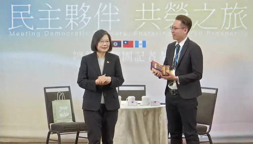 蔡總統：外交實質關係與邦交關係同等重要
