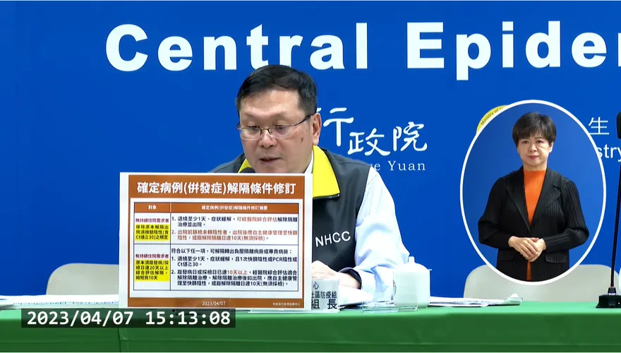 新冠解隔治療條件放寬！指揮中心：出院返家不需陰性