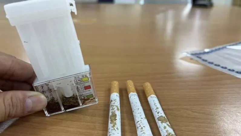 不信邪！人行道違停「飄毒品味」被抓　隔日又亂停再搜出4支彩虹菸送辦