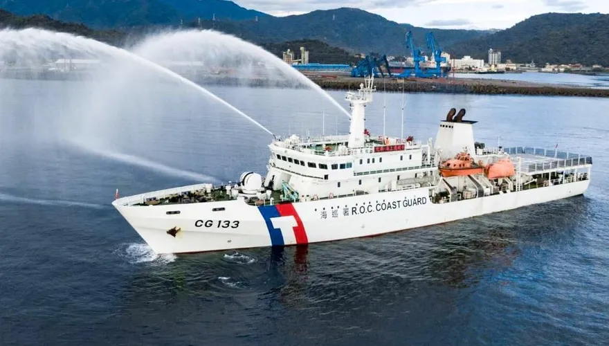 4000噸級巡防艦「雲林艦」今舉行交船命名典禮　蔡英文、賴清德首度同框出席