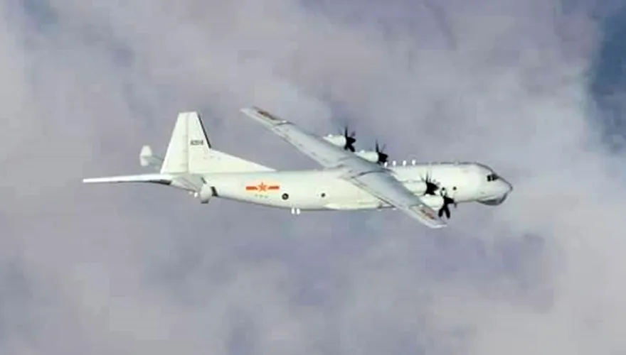 國防部偵獲4架次共機　運8反潛機深入我西南空域