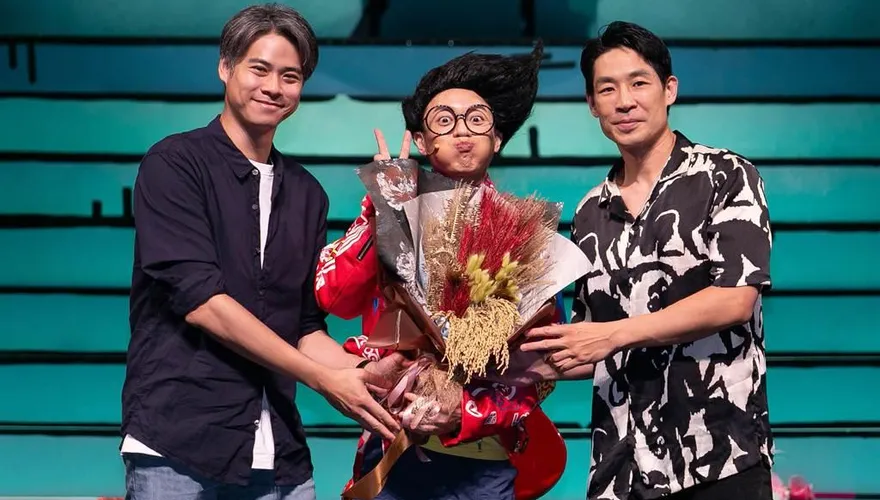 《阿甯咕》舞台劇加演！藍鈞天、吳定謙站台談「育兒經」...嘆：就像現世報