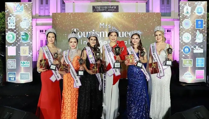 台灣之光！卑南美女赴泰勇奪「國際旅遊夫人總決賽3大獎」和30國佳麗爭豔