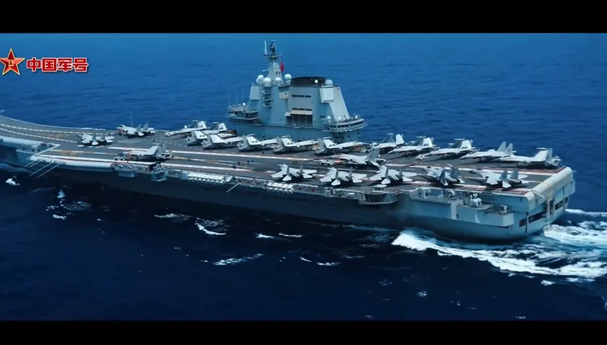 影/「山東艦滿載21架殲-15」！解放軍海軍節前夕發布宣傳片　疑模擬對台登陸作戰