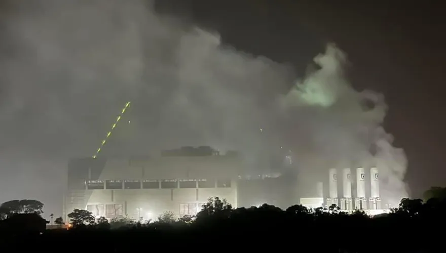 快訊/竹南園區台積電工地火警　燒毀PP材質機台、面積300平方米