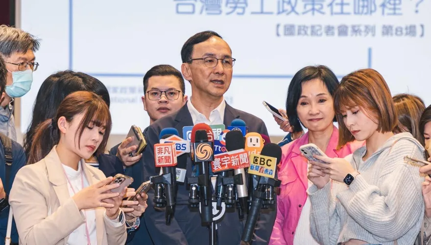 影/國民黨5／17徵召總統人選？　朱立倫：候選人準備好就提名