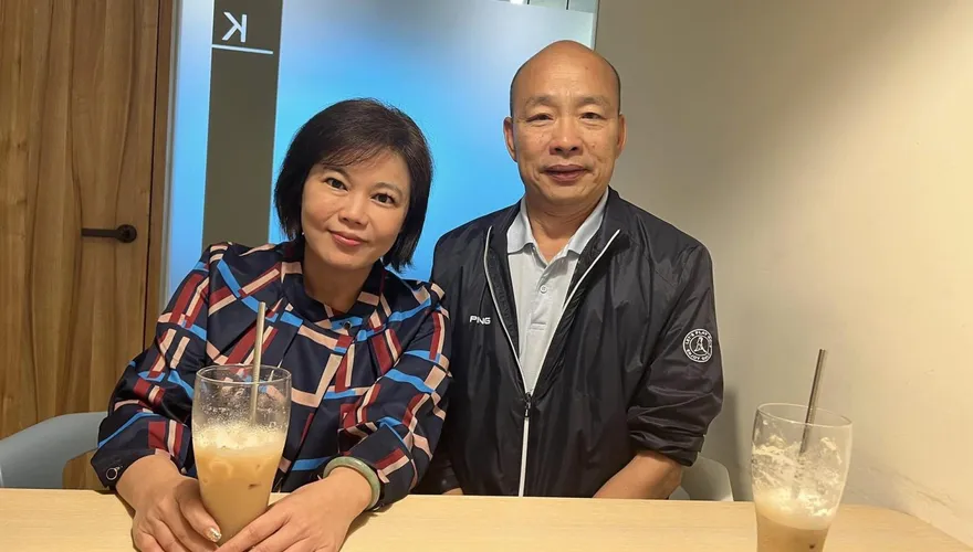 退出港湖初選改戰「扶龍王」？韓國瑜給27字建議　游淑慧笑到噴淚