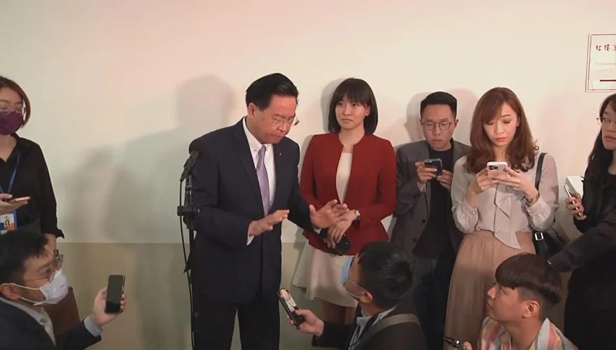 美方炸毀台積電吳釗燮稱「認知作戰」中天記者連環追問竟變臉惱羞成怒