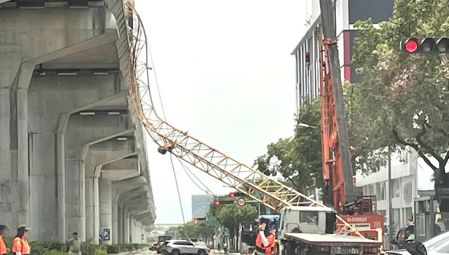 中捷遭吊臂砸中釀1死8傷　陳建仁說話了
