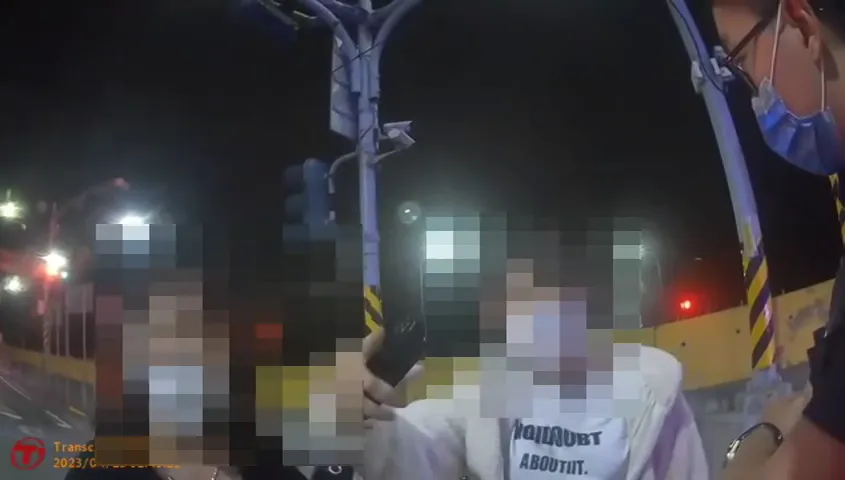 影/遭指控員警盤查時扁人還被貼抖音！土城警方公布畫面駁斥　將提誣告告訴
