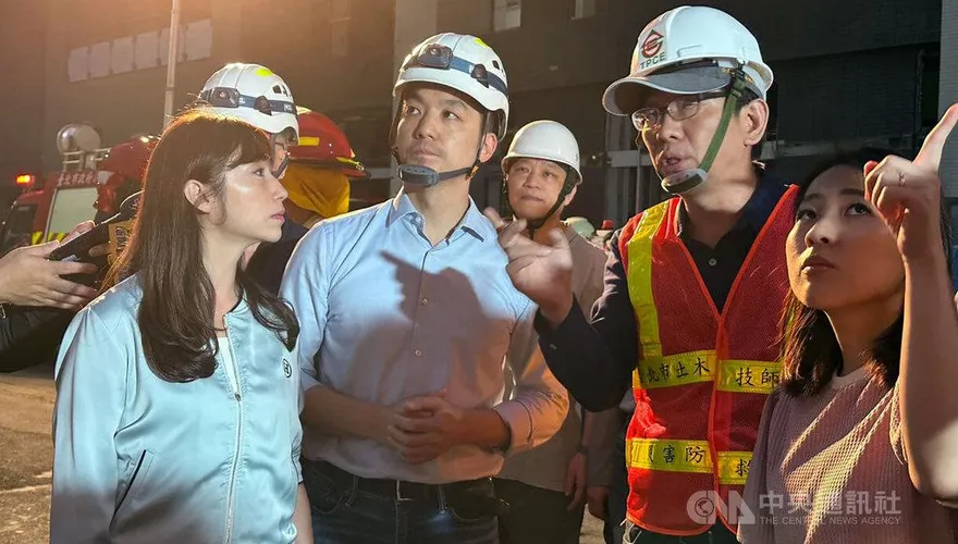 信義區大坑洞營造廠建築師各罰9萬！蔣萬安下令清查全市工地