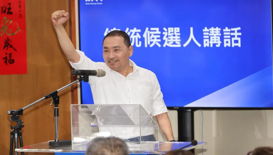 侯友宜首場造勢來了！時間、地點曝　他：有信心